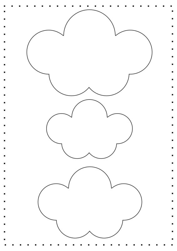 Выкройки из фетра для мобилей