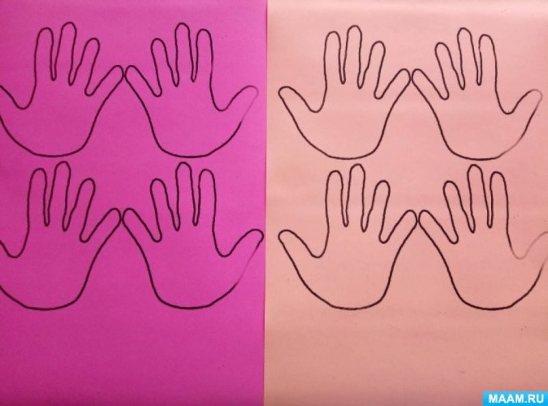 Ладони для вырезания