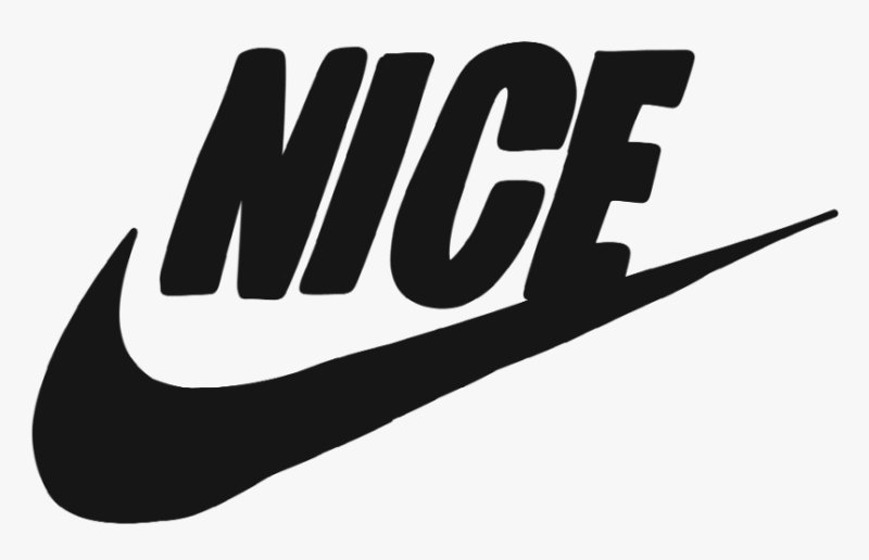 Трафарет Nike