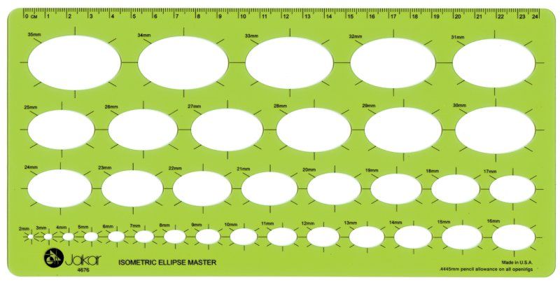 Шаблон эллипса