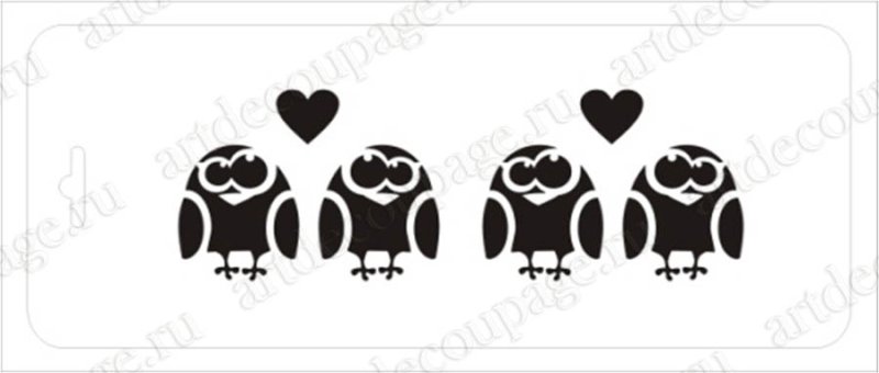 Трафареты для декора прикольные