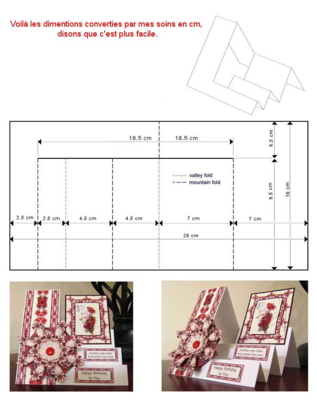 Образцы открыток Скрапбукинг