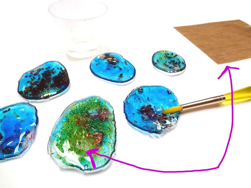 Красивые поделки из эпоксидной смолы