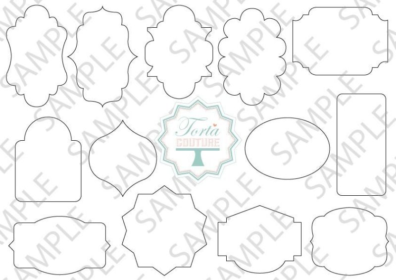 Форма для пряника рамка