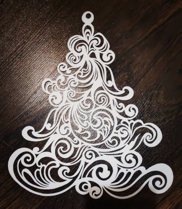 Ажурная елочка