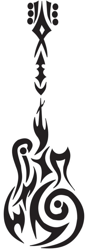 Трафарет трайбл