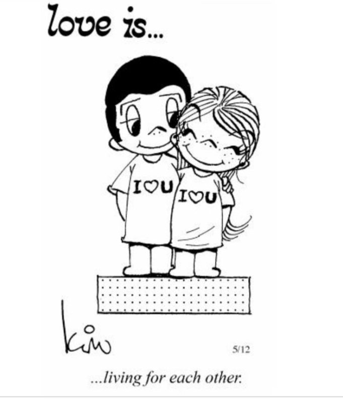 Рисунки Love is