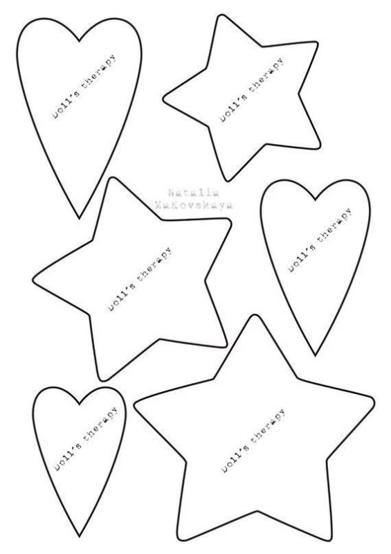 Елочные игрушки Тильда выкройка