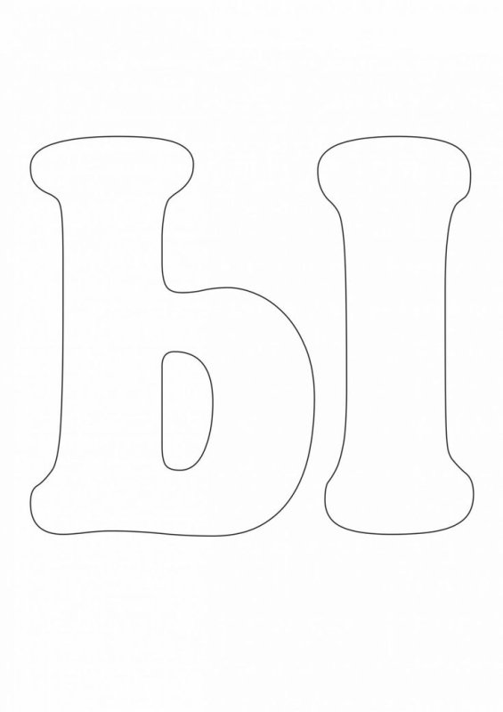 Буквы трафареты для вырезания из бумаги
