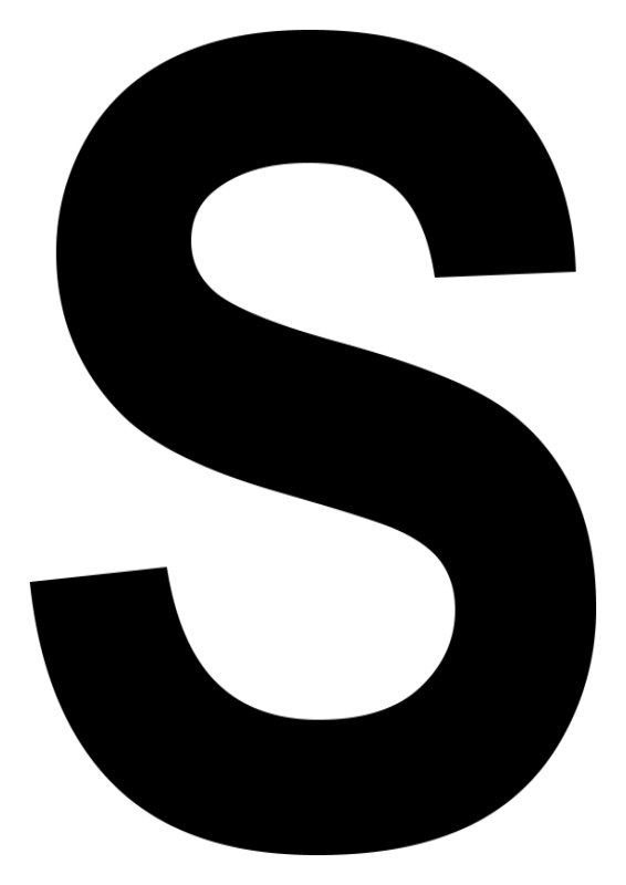 Английская буква s