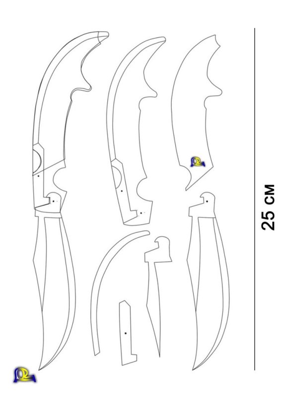 Нож Фальшион КС го