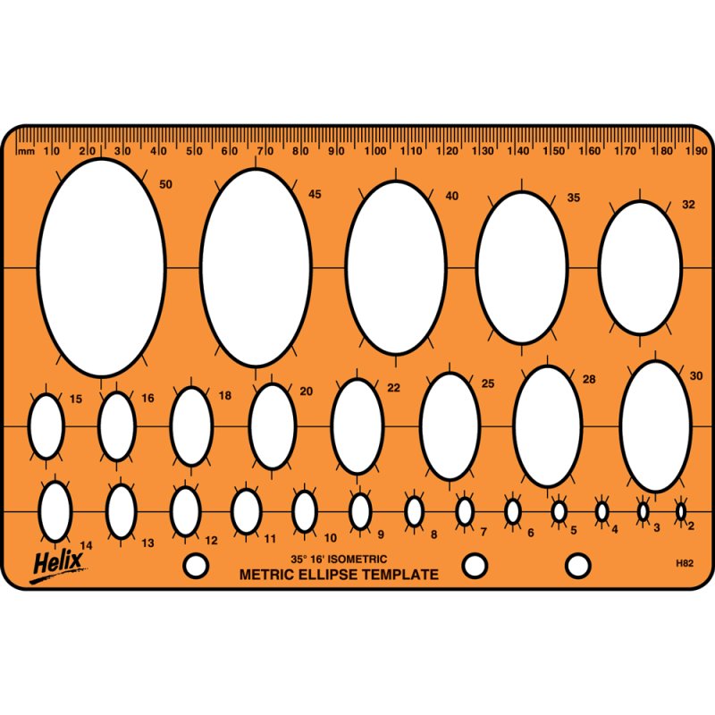 Эллипсы разных размеров