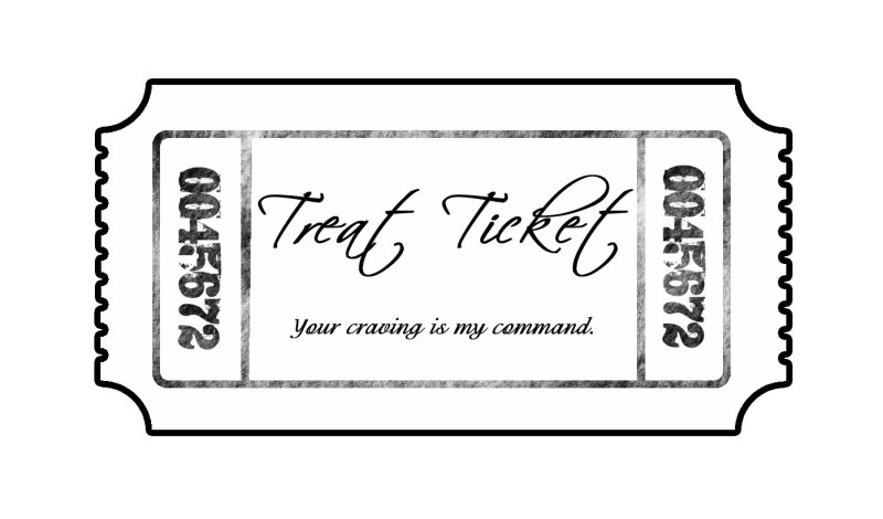 Макет для печати билетов