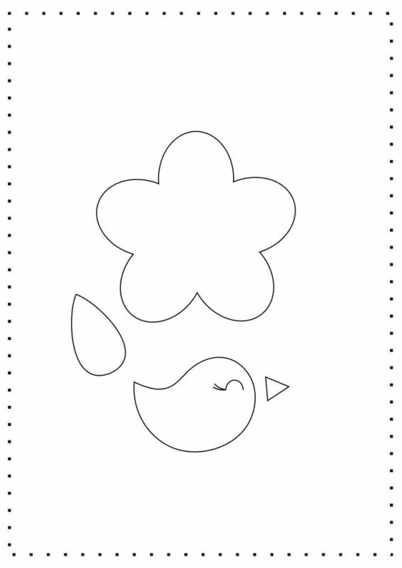 Мобили из фетра выкройки