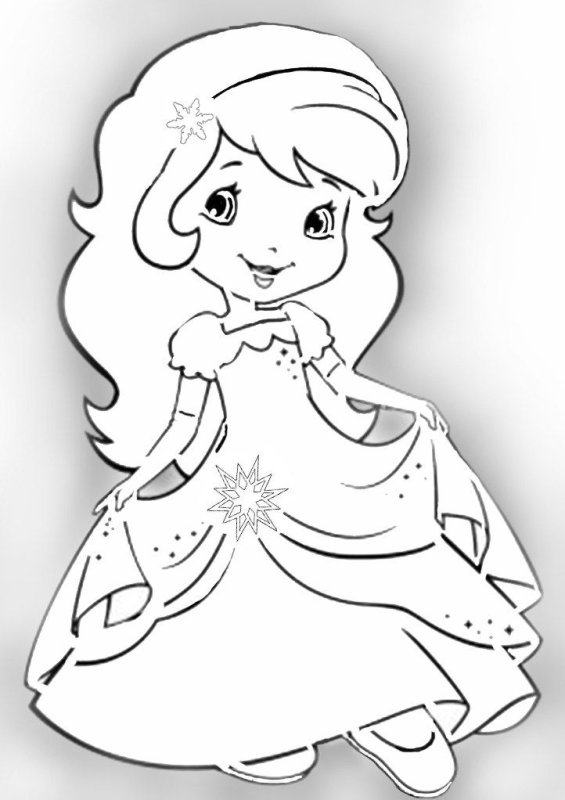 Вытынанки принцессы на окна