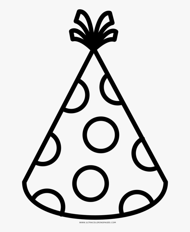 Колпак раскраска