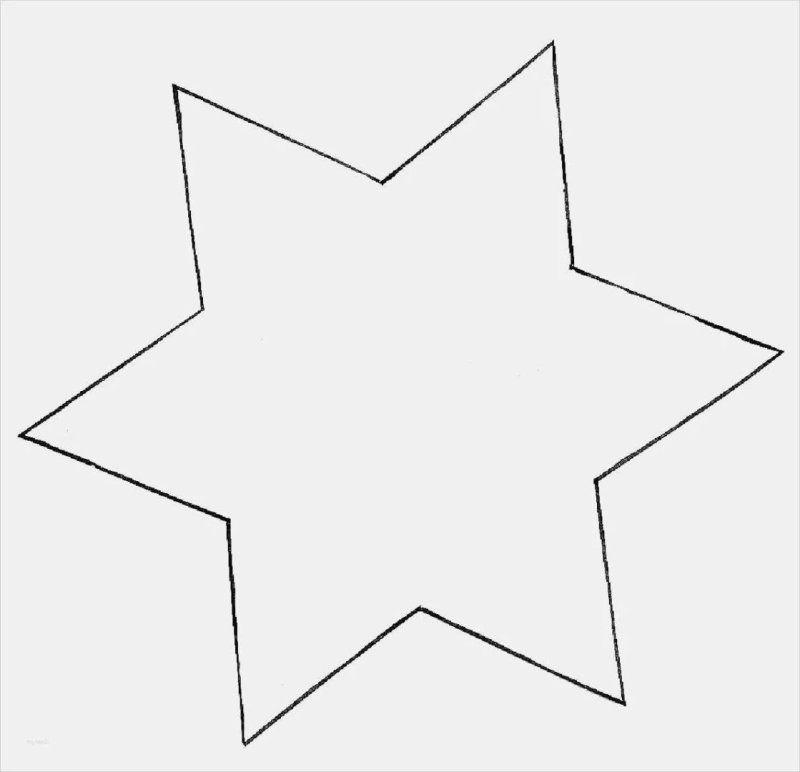Трафарет Звёздочки