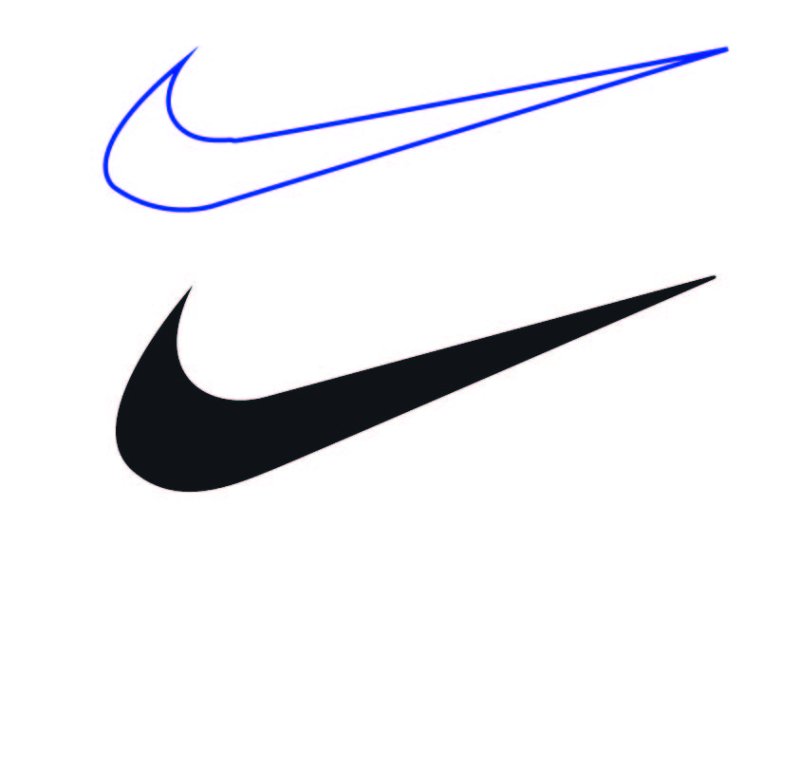 Логотип найк Скопировать