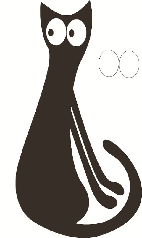 Трафареты котов