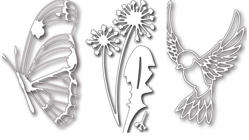 Вытынанки бабочки