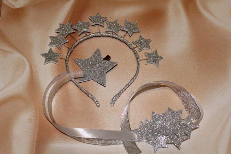 Ободок "звездочки"