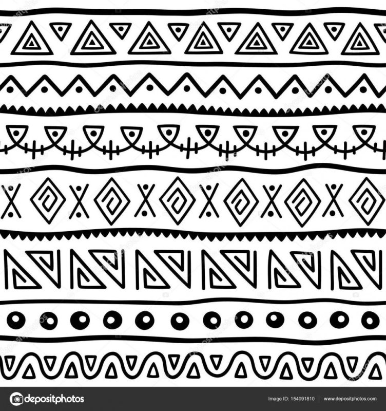 Узоры в африканском стиле