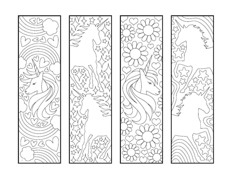 Трафареты закладок