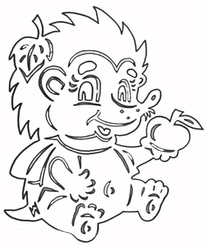 Осенние вытынанки для детского сада