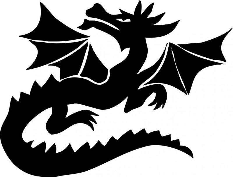 Контуры драконов