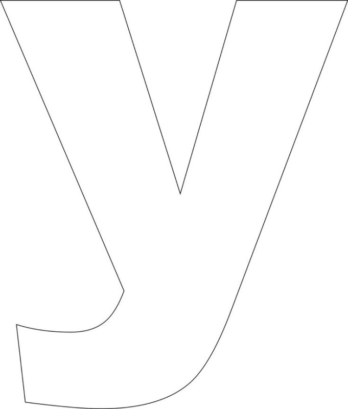 Трафаретные буквы