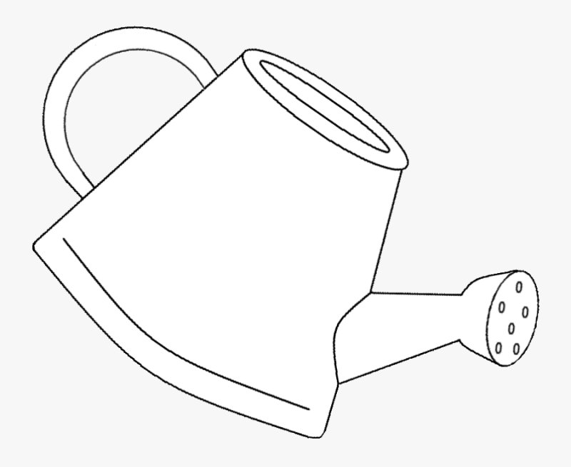 Лейка трафарет для детей