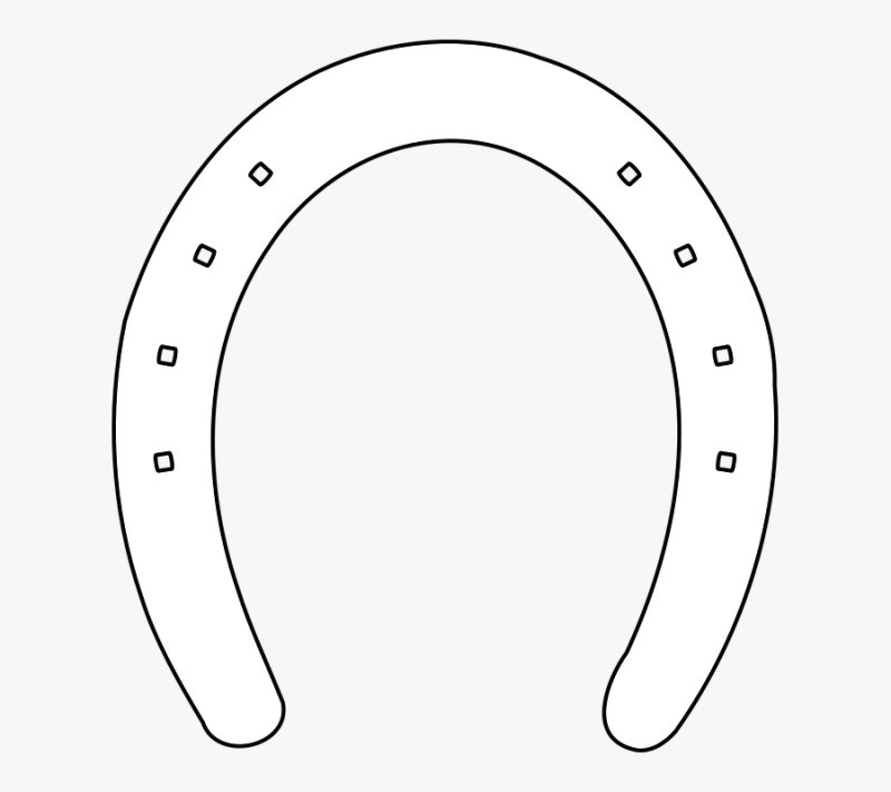 Подкова шаблон