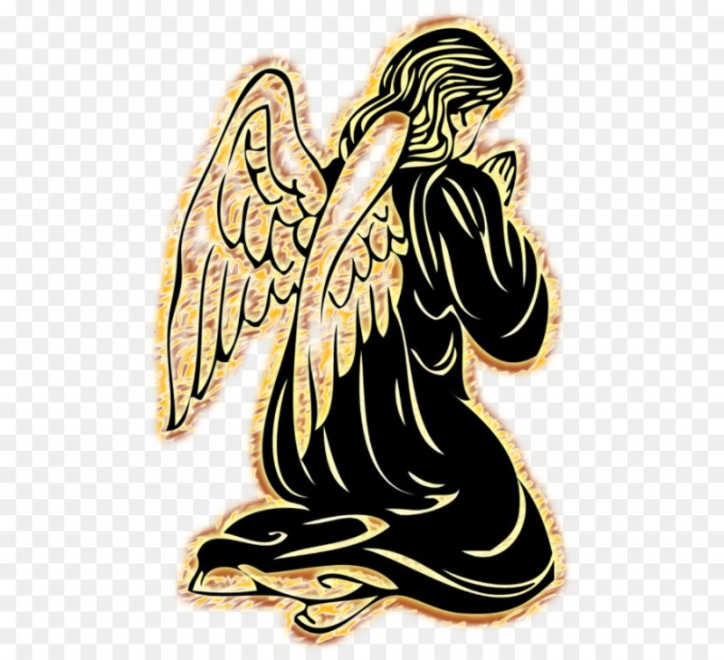 Силуэт ангела