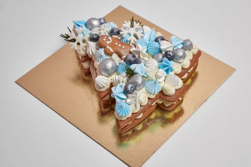 Форма для торта "елочка"