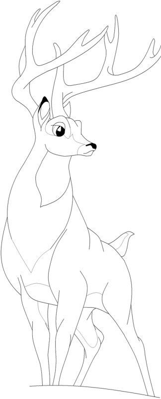 Олень из Бэмби