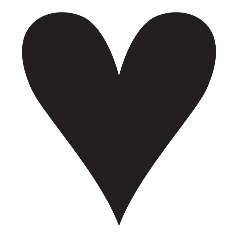 Трафарет сердечки