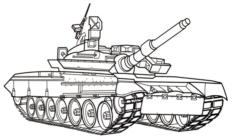 Раскраска т 72б3