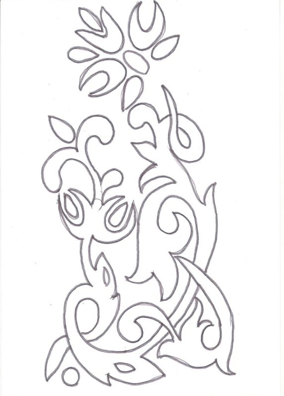 Узоры на окна трафареты