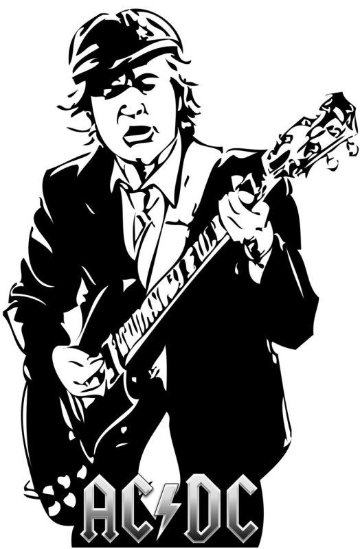 Трафареты рок