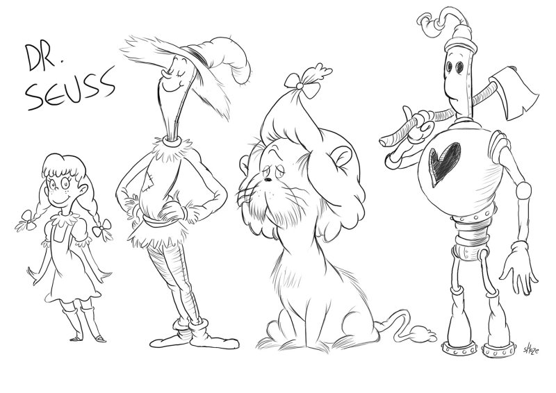 Элли раскраска волшебник изумрудного города