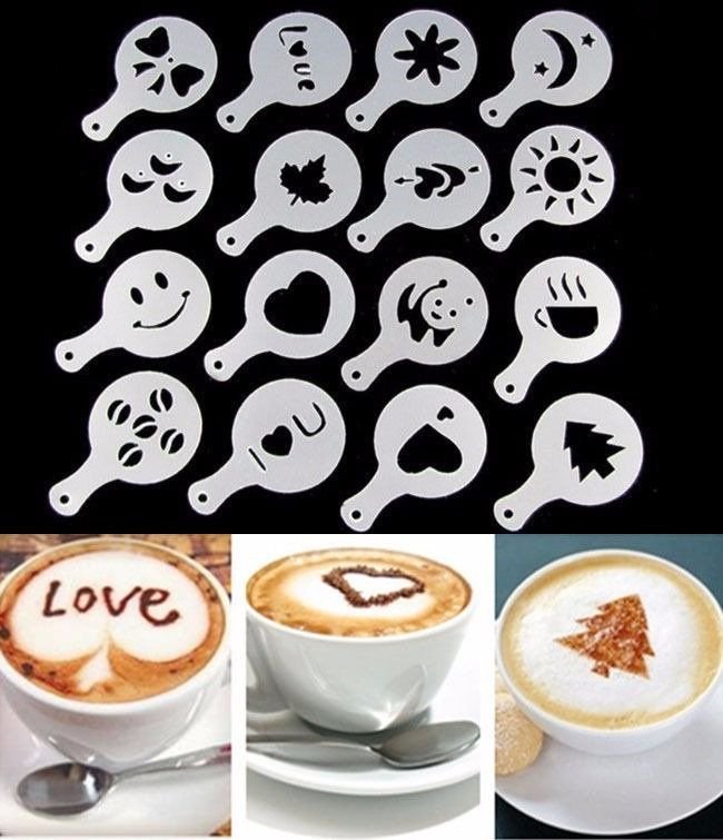 Трафарет для капучино