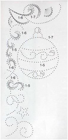Изонить новый год схемы