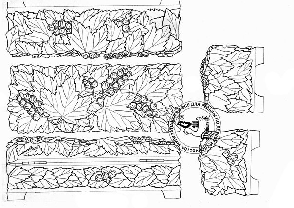 Резьба по дереву Татьянка эскизы