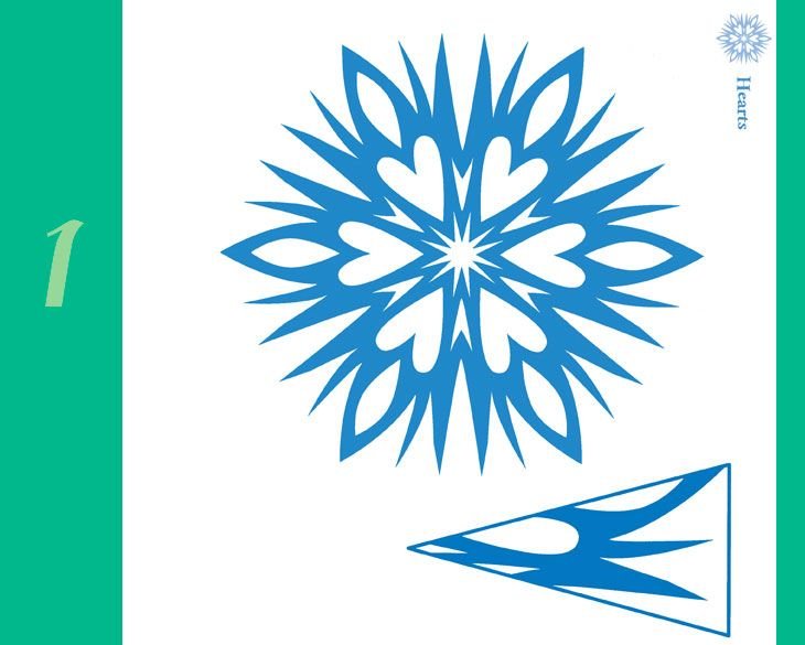 Снежинки шаблоны для вырезания