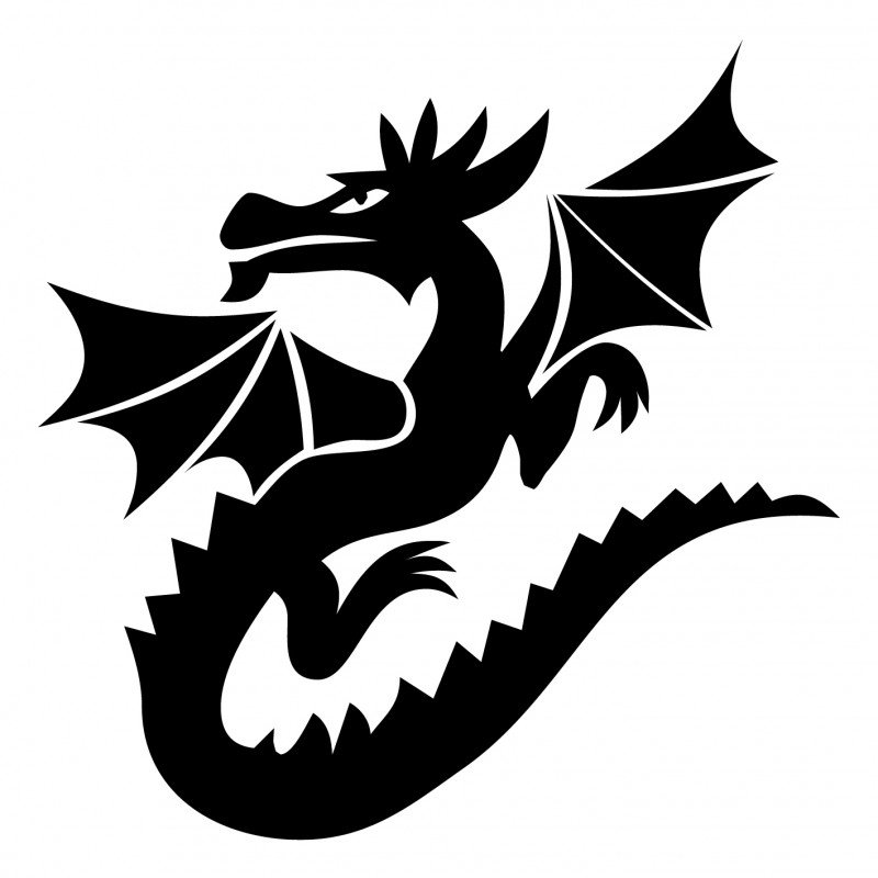 Векторный дракон