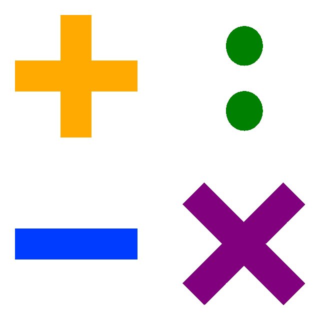 Арифметические знаки