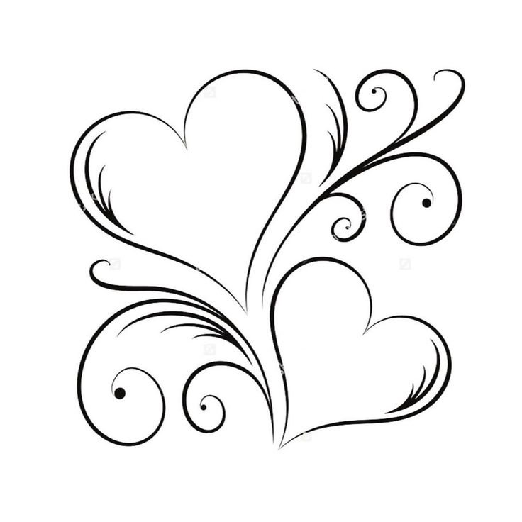 Узоры для рисования контуром