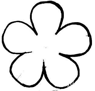 Трафарет "цветы"