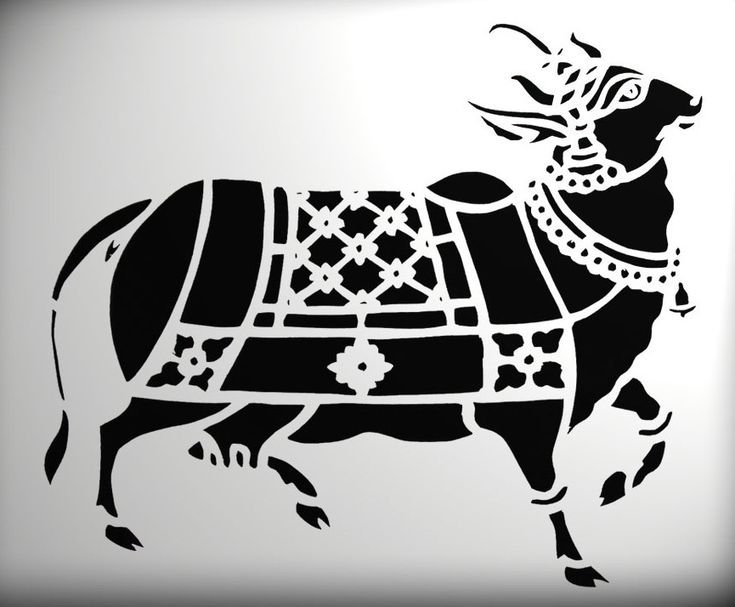Корова стилизация