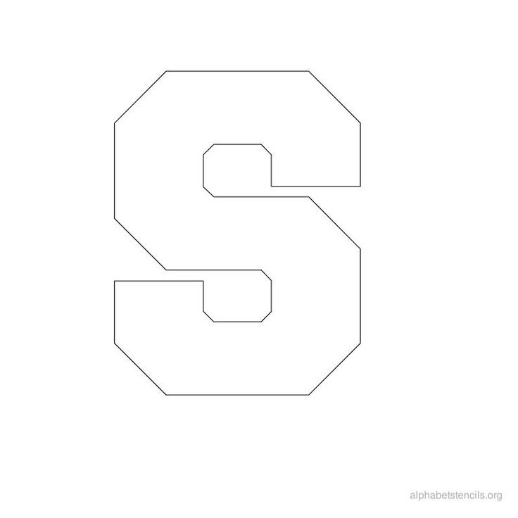 английская буква s